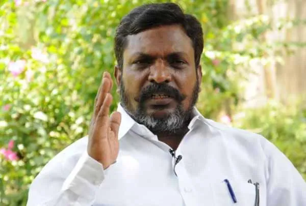 Sterlite plant closure! The Government of Tamil Nadu raises suspicion! - Thirumavalavan